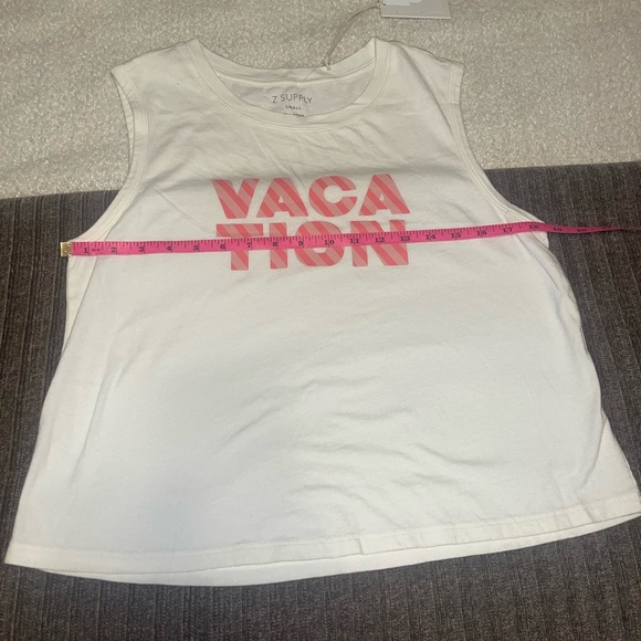 NWT Z Supply ‘Vacation’ Cotton Muscle Tank - Small - Picture 5 of 5